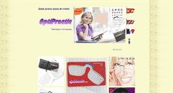 Desktop Screenshot of optipractic.com
